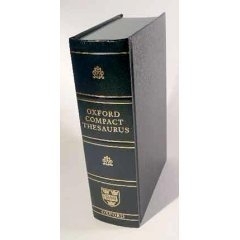 Compact Oxford Thesaurus 3rd Edition