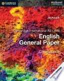 Cambridge International AS English General Paper