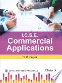 ICSE COMMERCIAL APPLICATIONS FOR CLASS 9