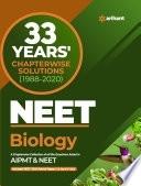 Arihant Chapterwise solutions for neet