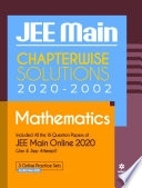 Jee main chapter wise solution 2020 - 2002