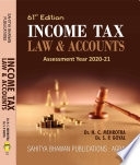 INCOME TAX LAW & ACCOUNTS