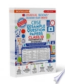 Oswal Sample Papers Class X (Tenth) Full Set of 5 books