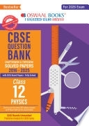 Oswaal books class 12th Question bank cbse